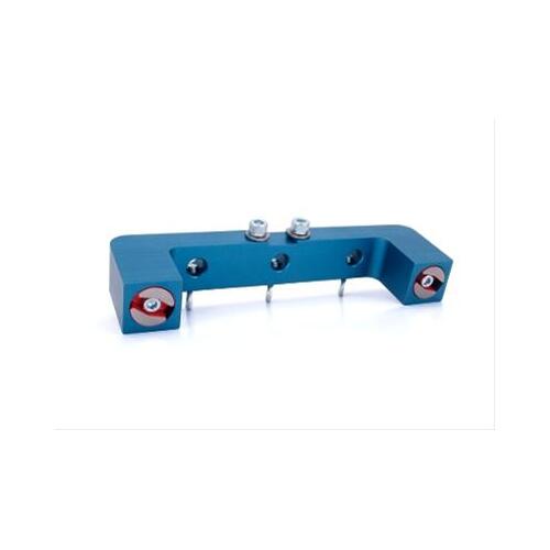 Pro Magnetic 3-Hole Deck Bridge Height Tool, Dial Indicator base,Â Blue