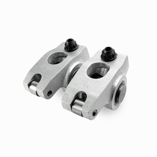 SBC 350 Shaft Mount AluminIum 1.6/1.6 Ratio Roller Rockers, Suit AFR 227 235 Eliminator Heads, Chevy, Small Block Chevy